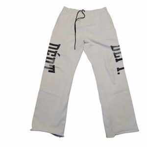 Gallery Dept Cream Flare Sweatpants XL